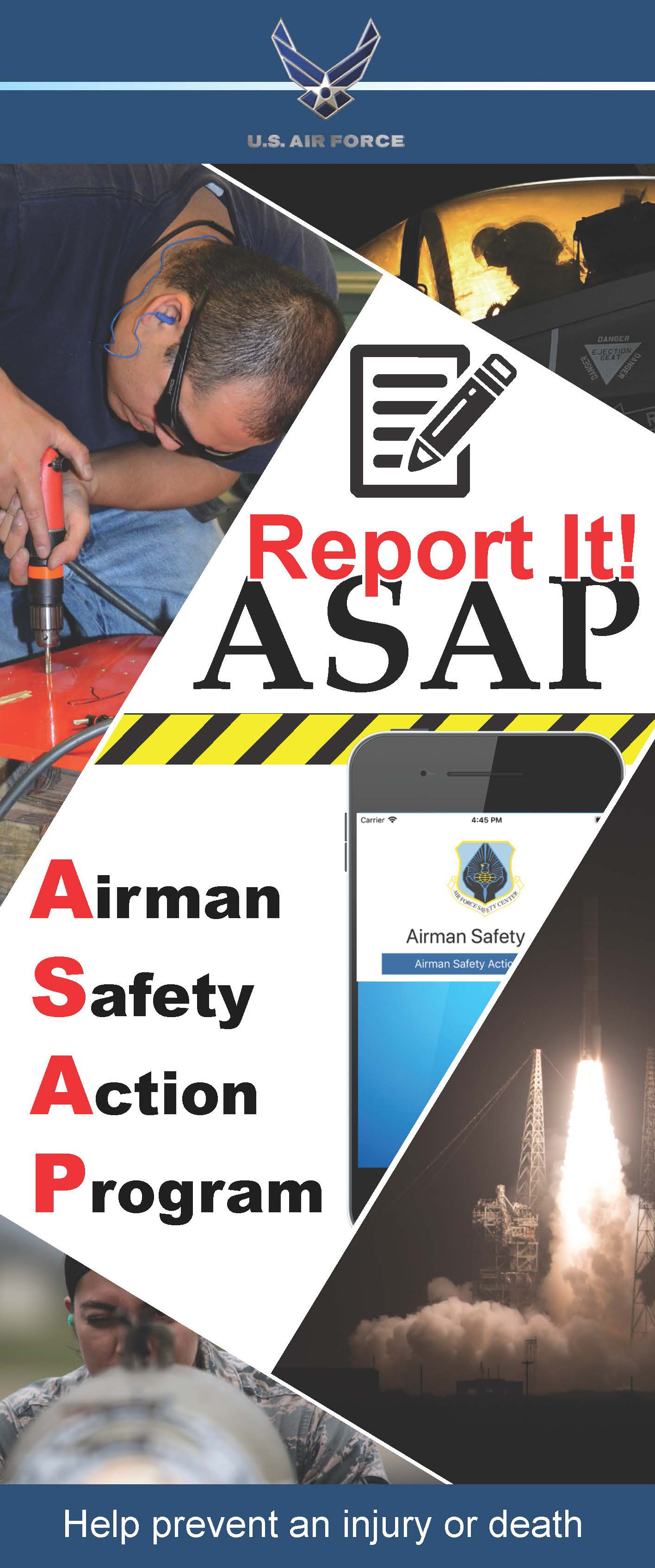 Airmen Safety Action Program brochure